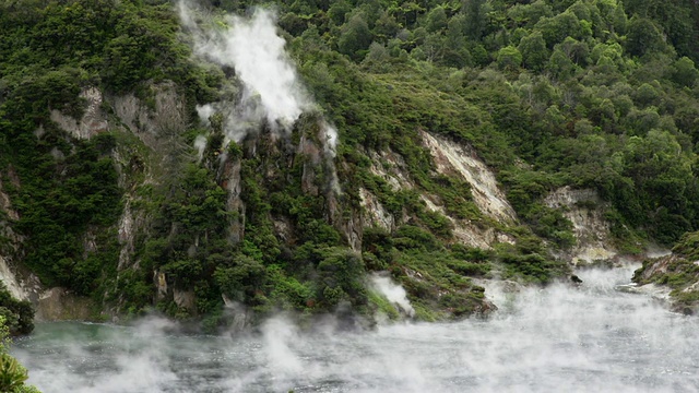 地热湖视频素材