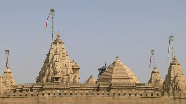 印度拉贾斯坦邦的Jaisalmer神庙视频素材