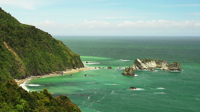 新西兰西海岸，南岛视频素材