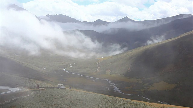 云和山峰视频素材