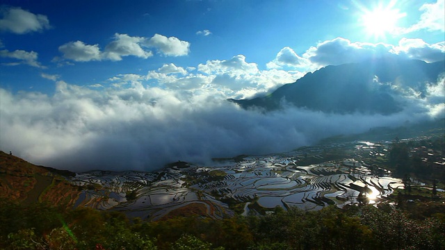 元阳梯田视频素材