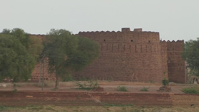 印度拉贾斯坦邦的Jaisalmer堡视频素材