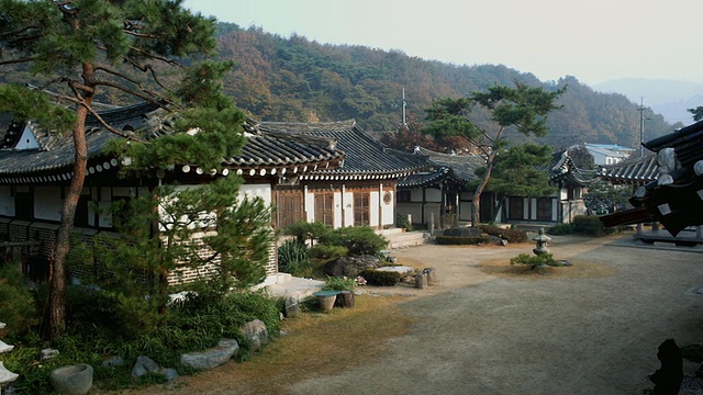 MS TU Traditional House / Jeju-do，韩国视频素材