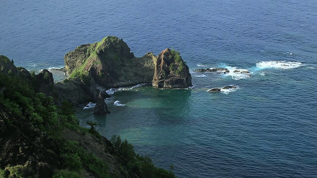 小笠原群岛/小笠原群岛，日本东京视频素材