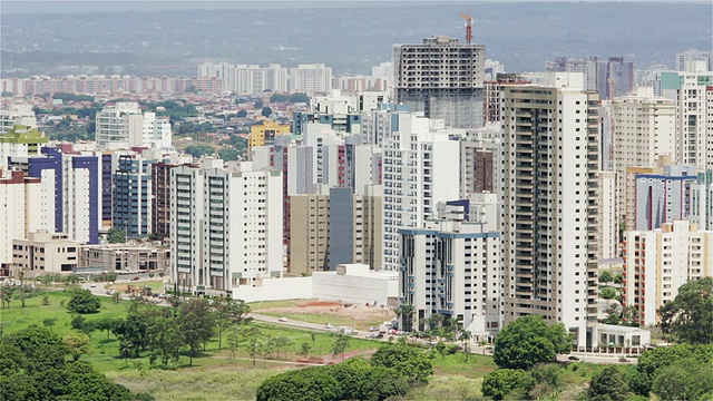 巴西巴西利亚郊区LS高层住宅开发项目视频素材