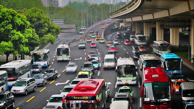 城市道路视频素材