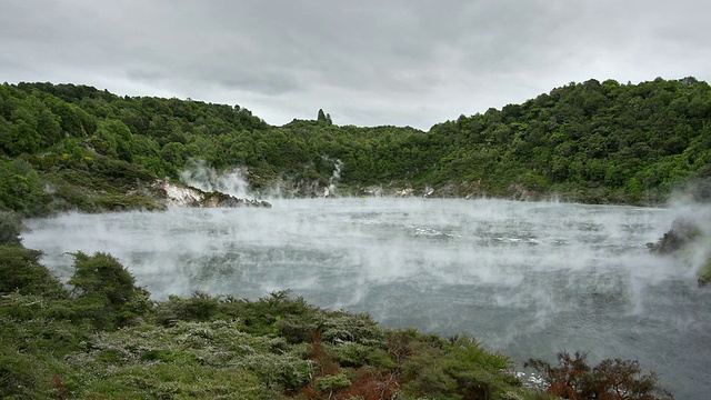 地热湖视频素材