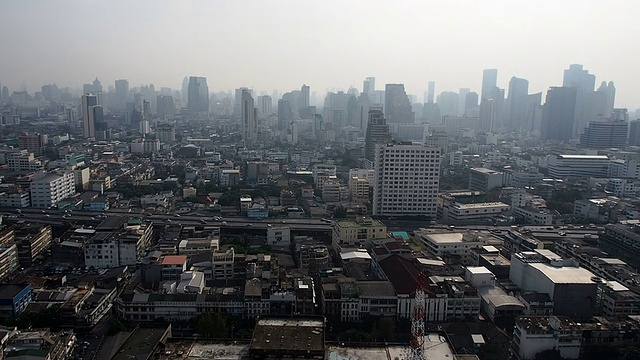 清晨的城市视频素材