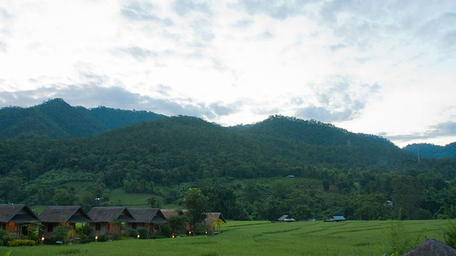 绿野村视频素材