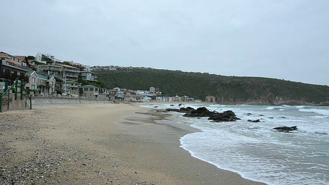 预示着湾海滩视频素材