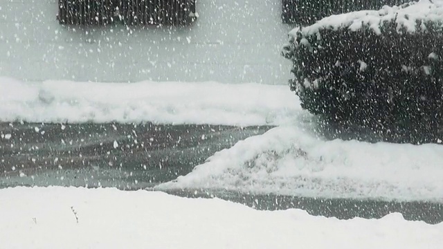 扫雪机，扫雪机，扫雪机视频素材