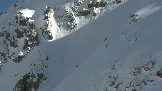 在印度查谟克什米尔的古玛格滑雪视频素材