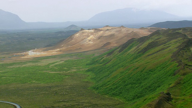 冰岛Krafla地热电站图片视频素材