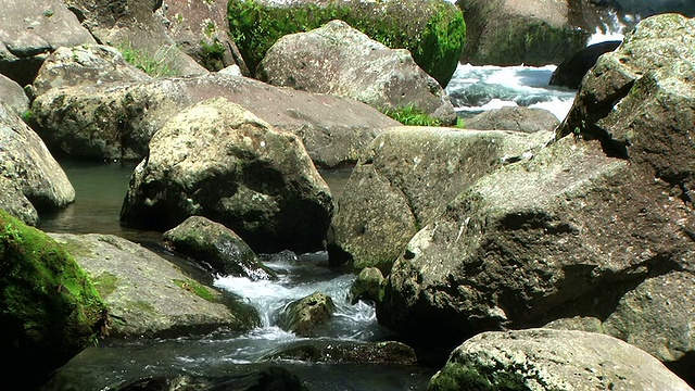 高清:山涧(视频)视频素材