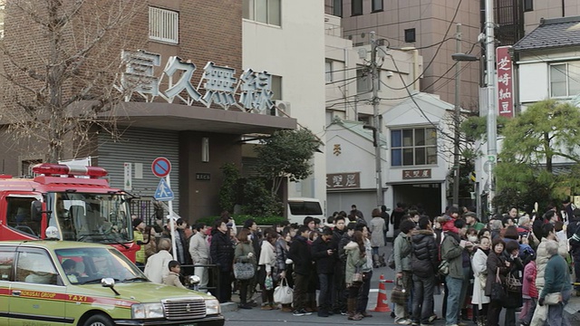 神田明真神社的八公模视频素材