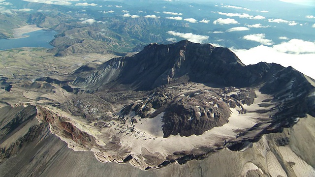 美国华盛顿圣海伦斯火山口视频素材