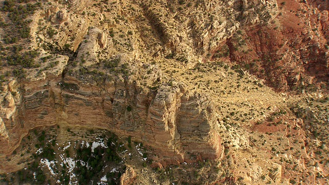 美国亚利桑那州大峡谷地区的MS航拍照片视频素材