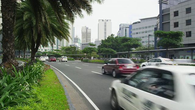 Ayala大道,马卡迪视频素材