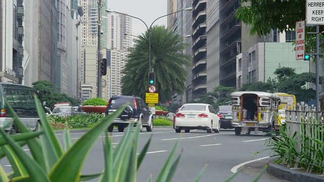 Ayala大道,马卡迪视频素材