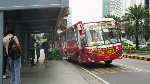 Ayala大道,马卡迪视频素材