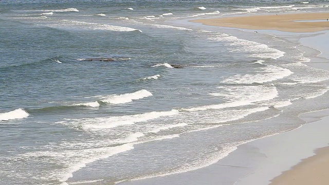 海滩海浪视频素材