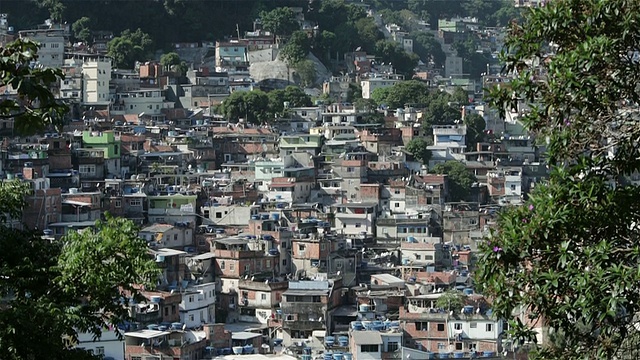 “WS, TU Rocinha favela /里约热内卢de Janeiro，巴西”视频素材