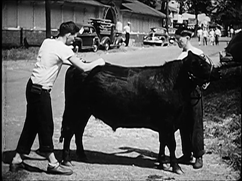 1947年的今天，俄亥俄州展览会，克利夫兰，工业视频素材