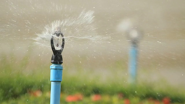 洒水车视频素材