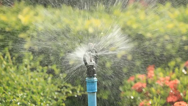 洒水车视频素材