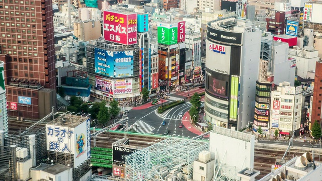 日本东京新宿歌舞伎町视频素材