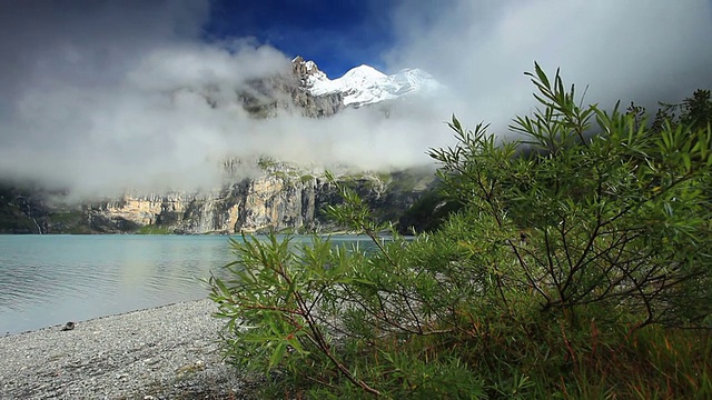 Oeschinensee在秋天视频素材