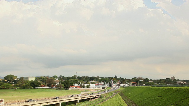 WS Belo horizonte街道和大道/ Belo horizonte，米纳斯吉拉斯州，巴西视频素材