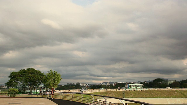 WS Belo horizonte街道和大道/ Belo horizonte，米纳斯吉拉斯州，巴西视频素材