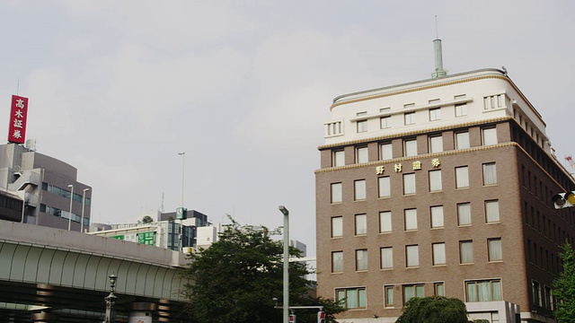 野村建造桥视频素材