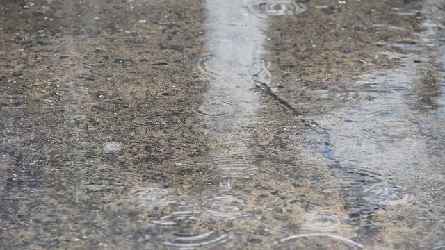 下雨视频素材