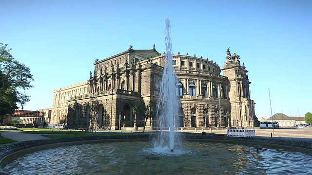 Semperoper -德累斯顿视频素材