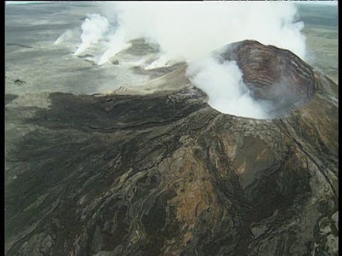 经过莫纳克亚火山视频素材