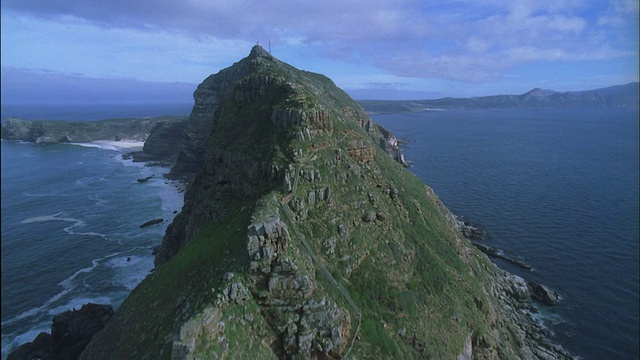 南非Cape Point上空的轨迹高清可用。视频素材