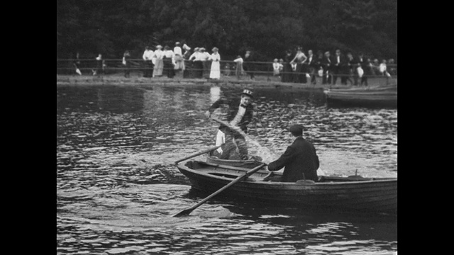 希波荷姆的阳光谷花园之旅，1901年视频素材