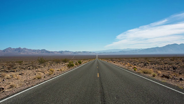 沙漠公路视频素材