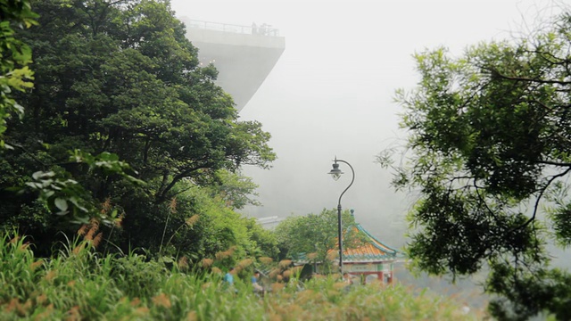 太平山顶的观点视频素材