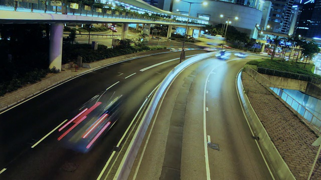 香港的夜晚视频素材