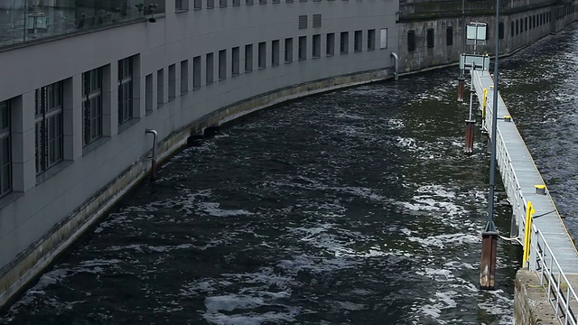 水闸视频素材