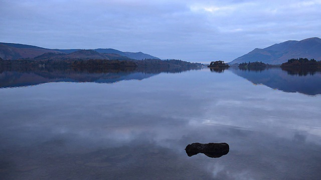 Derwentwater，湖区国家公园视频素材