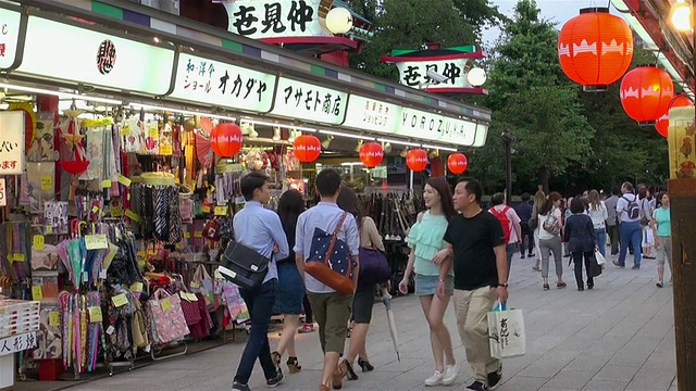 商店在浅草视频素材