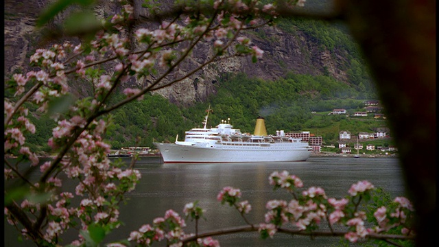 挪威，Geiranger峡湾，Romsdal视频素材