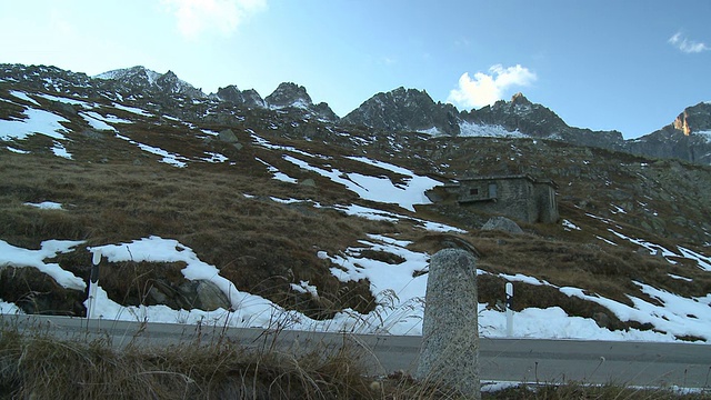 Furkapass，山口，瑞士视频素材