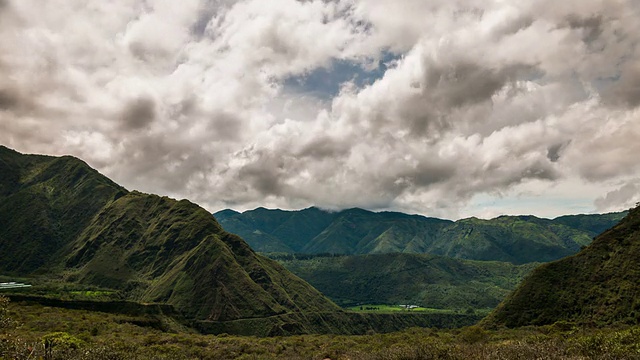 厄瓜多尔基多普鲁拉瓦火山视频素材