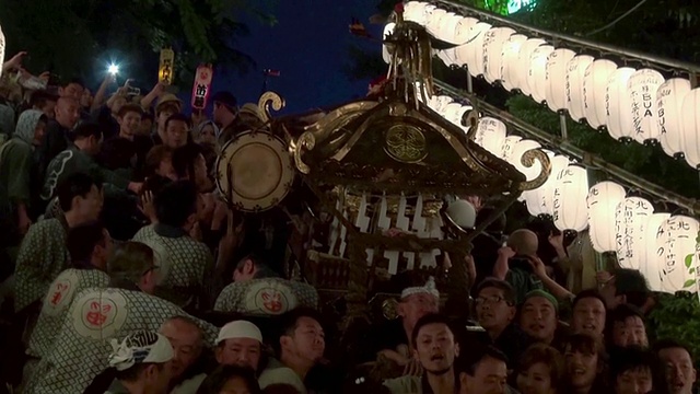 品川神社电影节视频素材