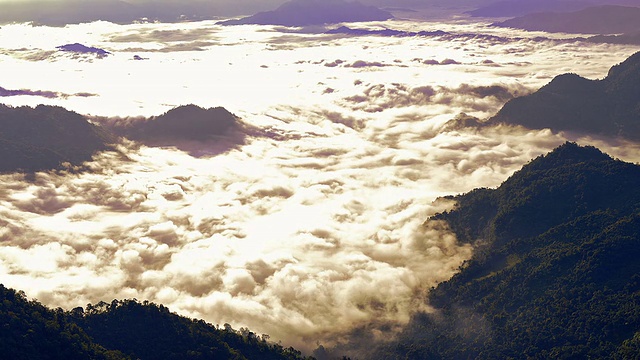 山湖时光流逝视频素材